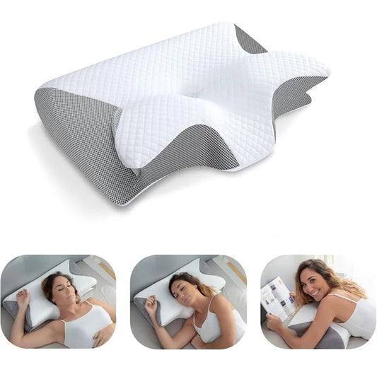 Memory Foam Cervical Pillow – Ergonomic Neck Support